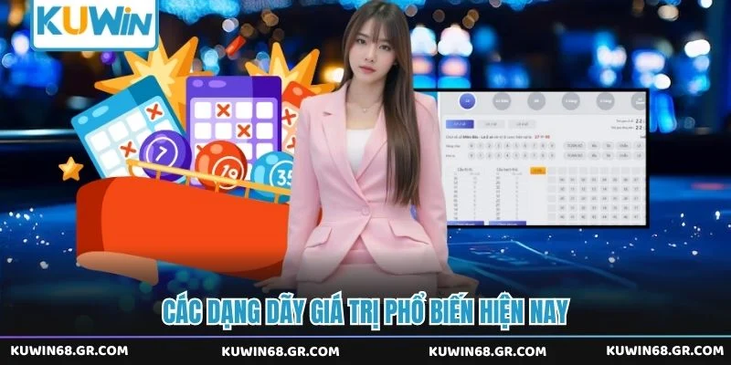 Các dạng dãy giá trị phổ biến hiện nay